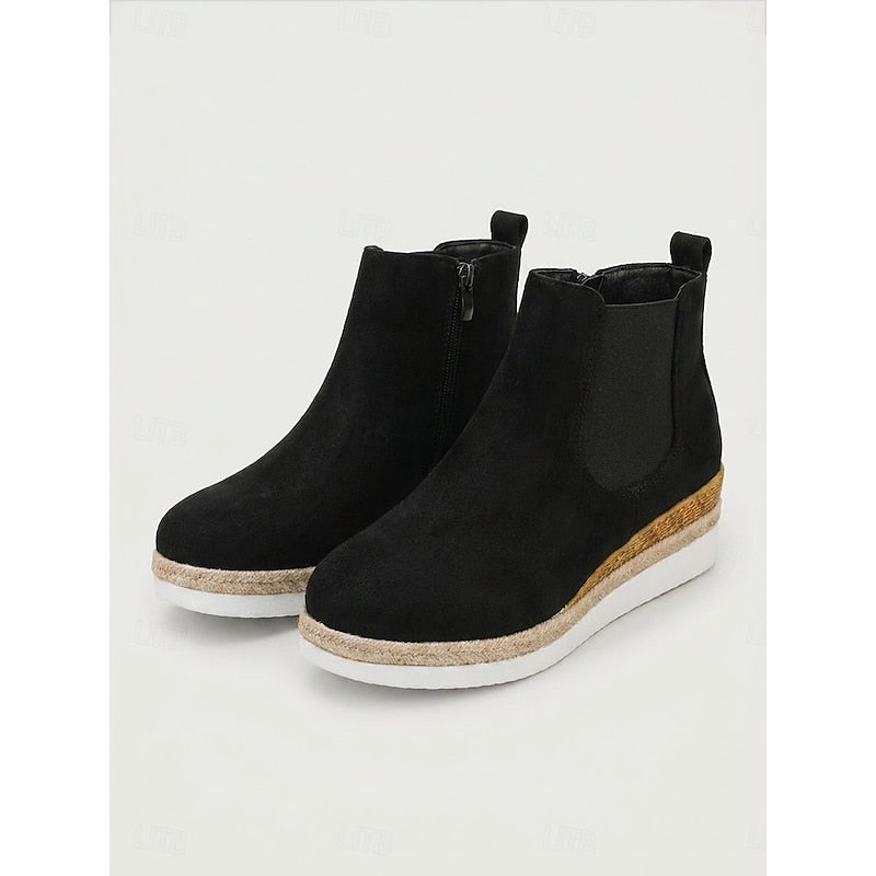Ottilie™ | Wedge Chelsea Ankle Boots