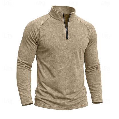 Nicholas™ | Relaxed Zip-Neck Top
