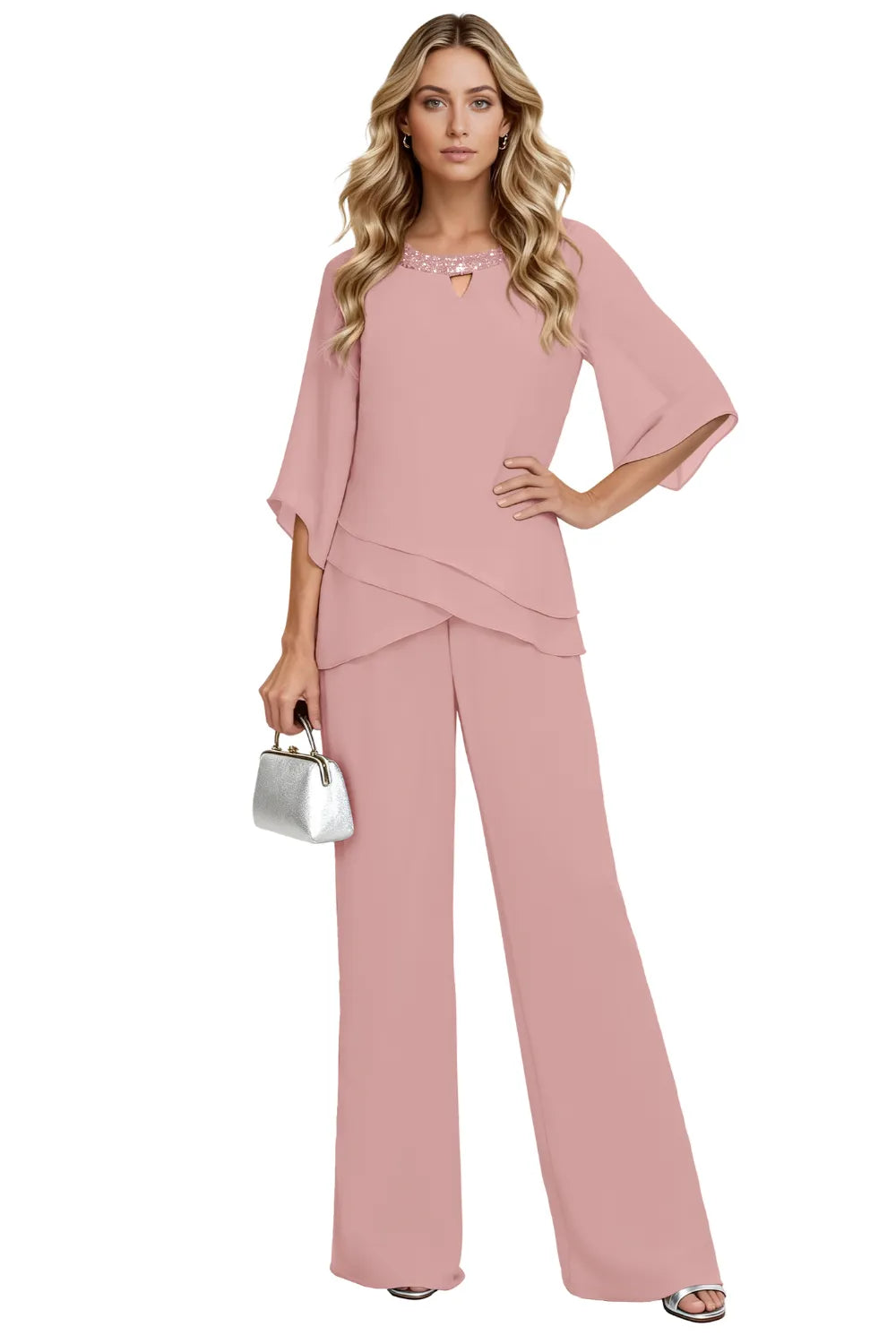 Marguerite™ | Loose-Fit Formal Pant Set
