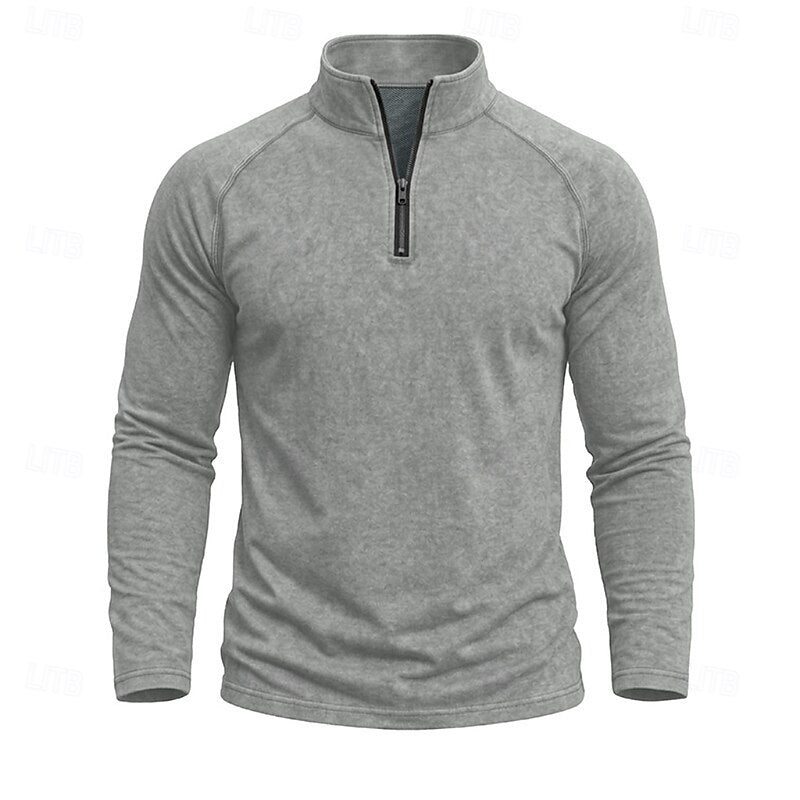 Nicholas™ | Relaxed Zip-Neck Top