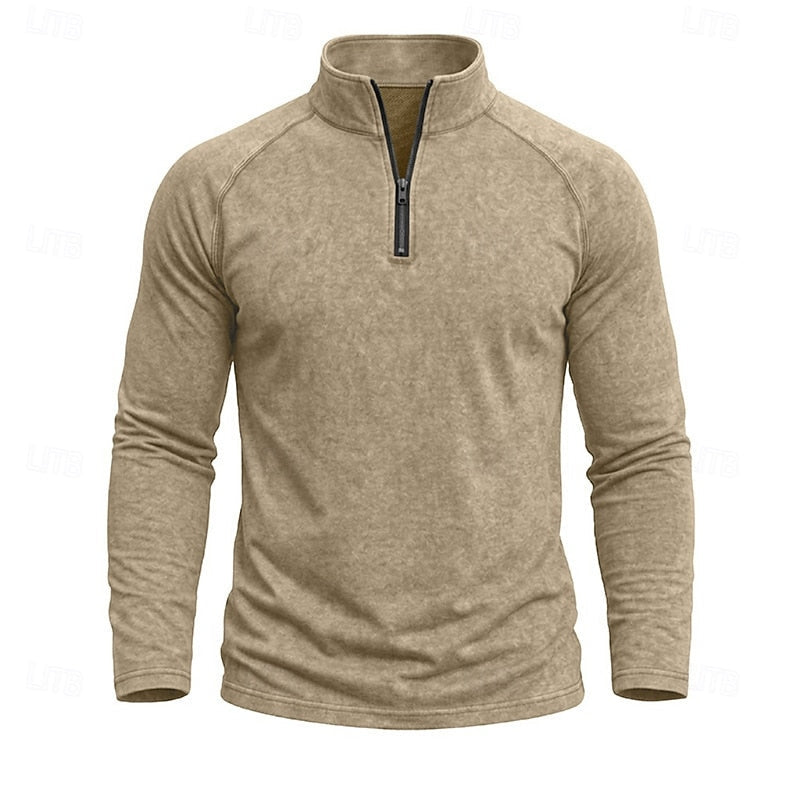 Nicholas™ | Relaxed Zip-Neck Top