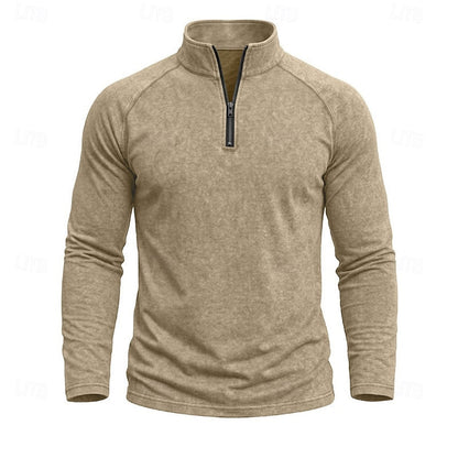 Nicholas™ | Relaxed Zip-Neck Top