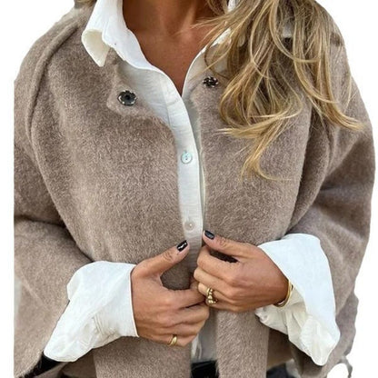 Cecile™ - Elegant Mid-Length Coat