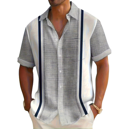 Liam | Striped Resort Shirt