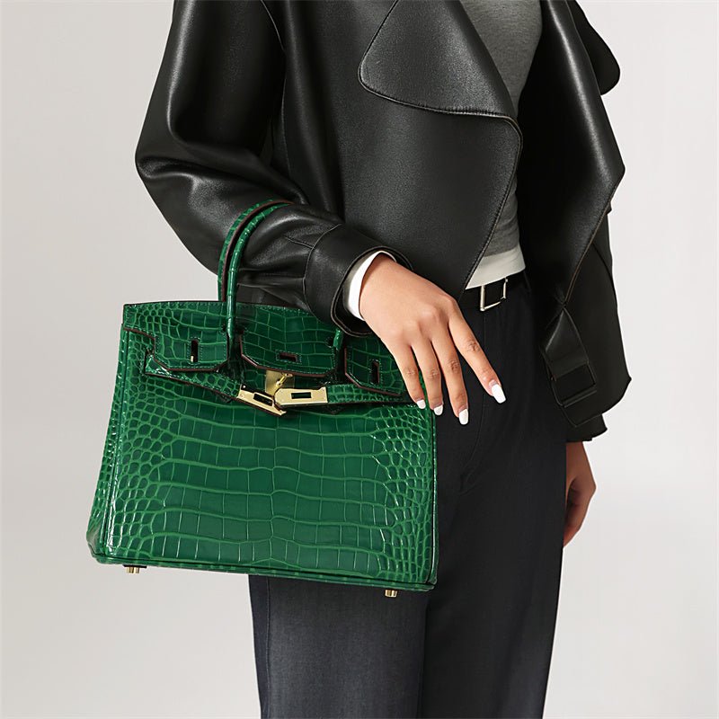 Heather™ | Classic Leather Handbag