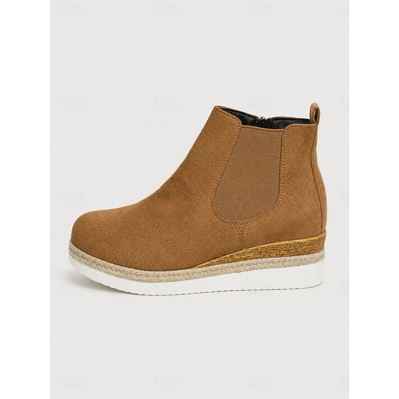 Ottilie™ | Wedge Chelsea Ankle Boots